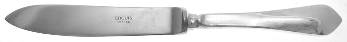 Citeaux (Silverplate) Modern Hollow Knife by Ercuis-1