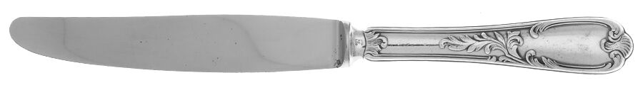 Du Barry (Silverplate) Dessert Knife with Stainless Blade by Ercuis-1