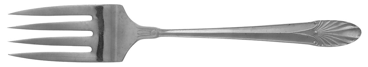 Aural (Stainless) Medium Solid Cold Meat Serving Fork by EC Ltd-1