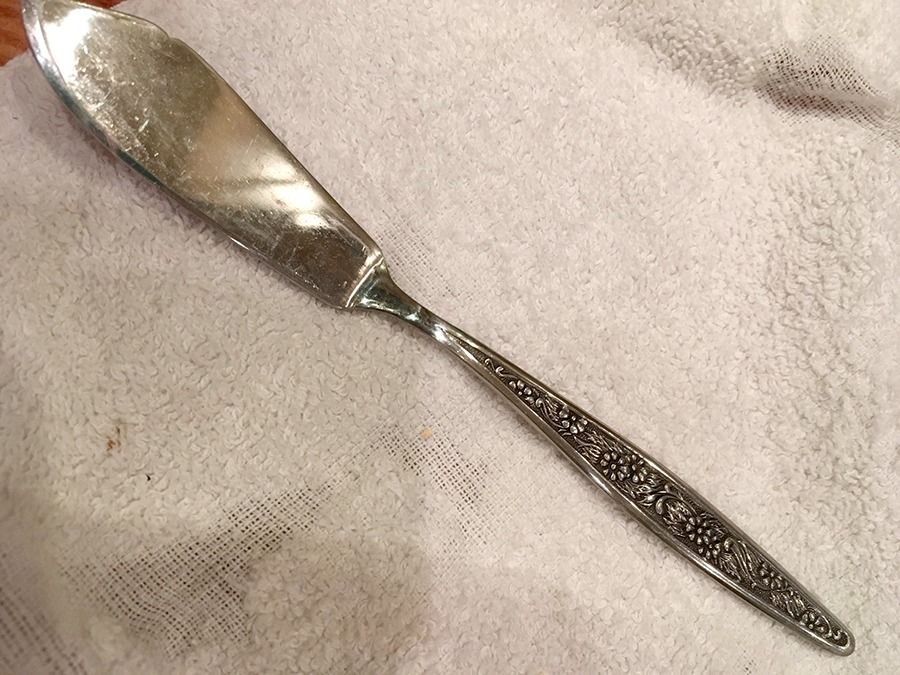 EVS32 (Stainless) Flat Handle Master Butter Knife by Everbrite Stainless-1