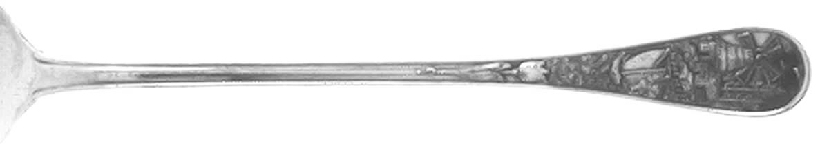 EJB1 (Silverplate) Large Chocolate Spoon by E & J Bass-1