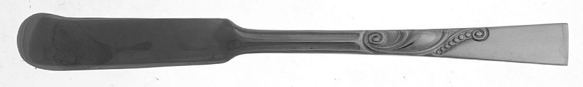 Dunbar (Stainless) Flat Handle Butter Spreader by Englishtown Crafts-1