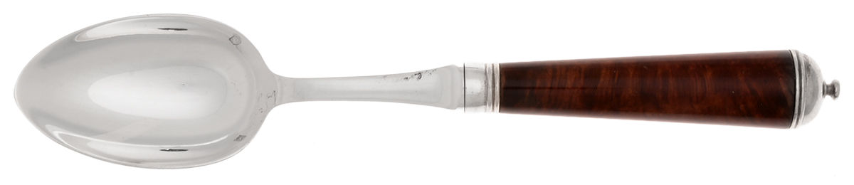Conde-Round Briar Bur (Sterling) Place/Oval Soup Spoon by Ercuis-1