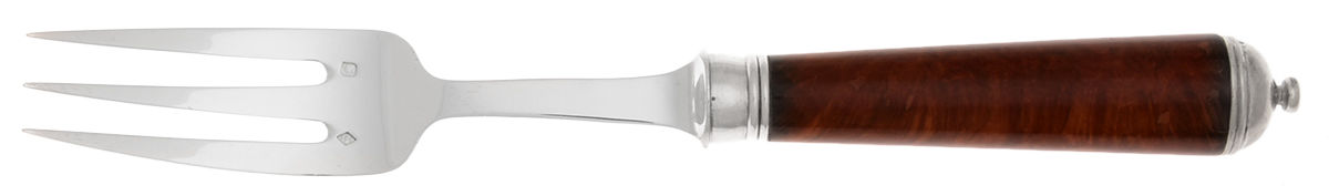 Conde-Round Briar Bur (Sterling) Fork by Ercuis-1