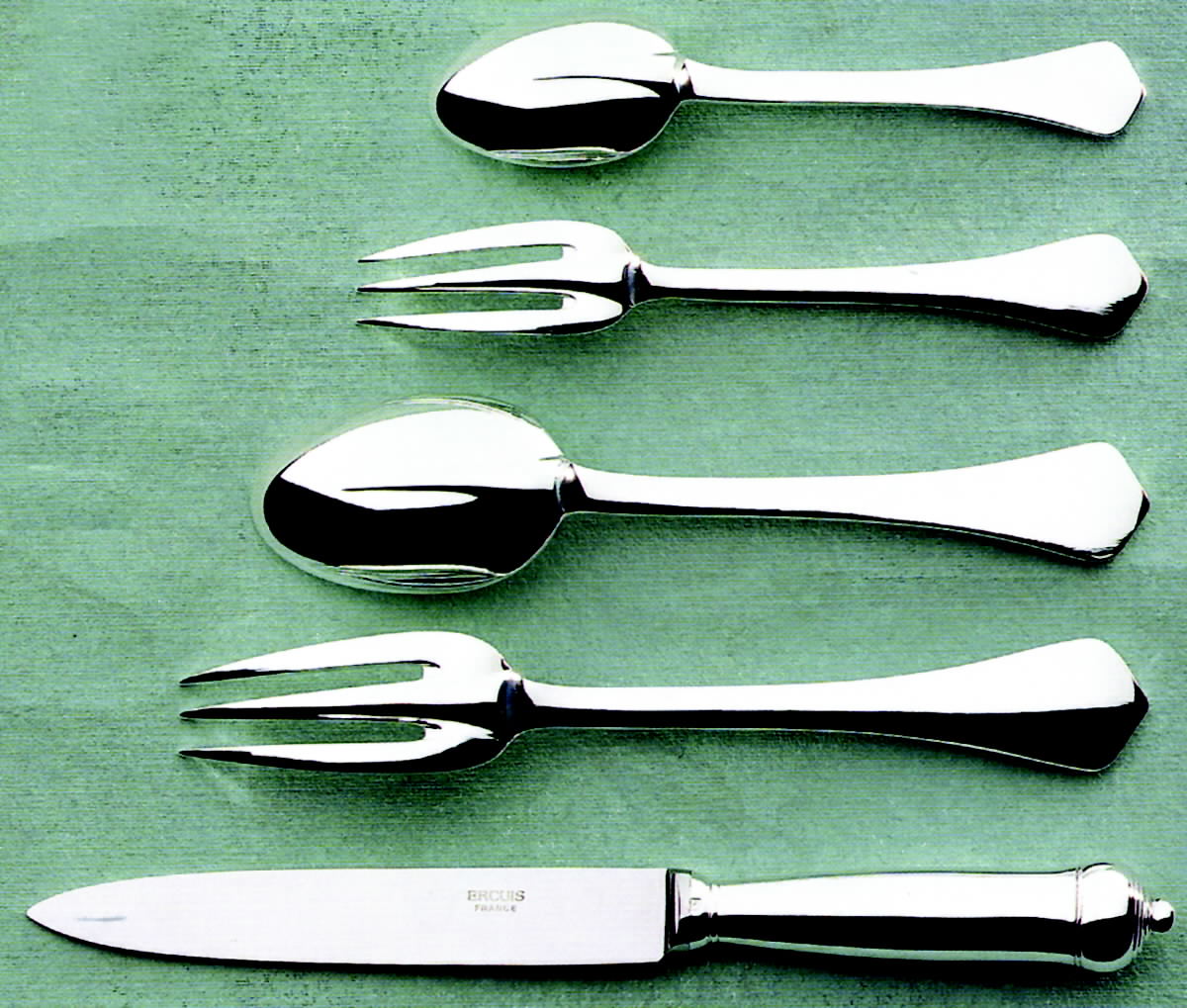 Brantome (Sterling) Fork by Ercuis-1