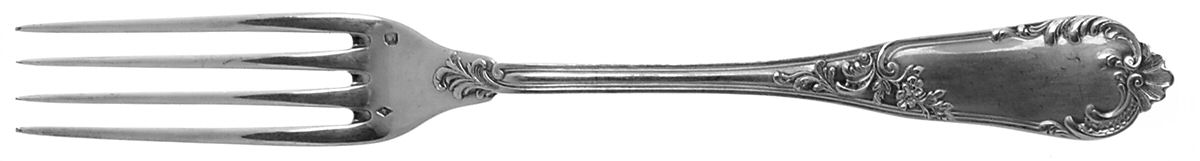 Rocaille (Sterling) Fork by Ercuis-1