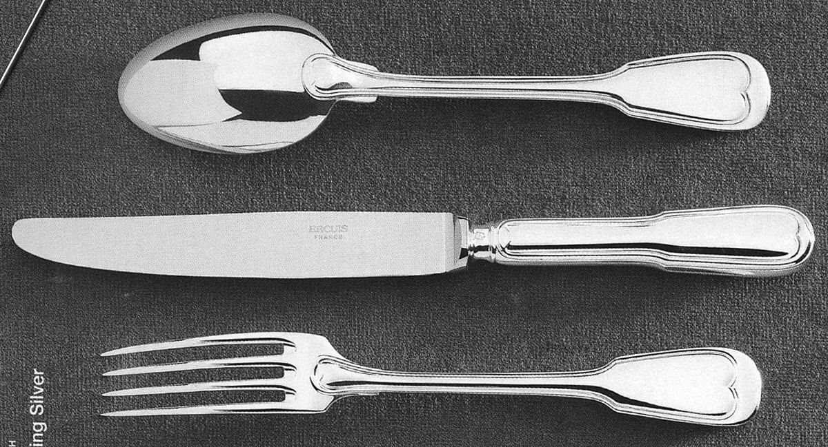 Noailles (Sterling) Fork by Ercuis-1
