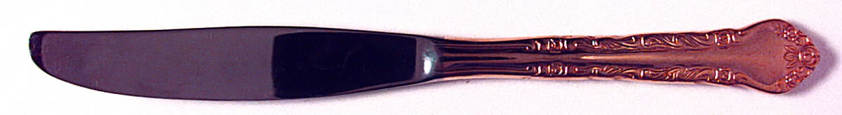 Gold Moet (GOLD ELECTROPLATE) Modern Solid Knife by Excel-1
