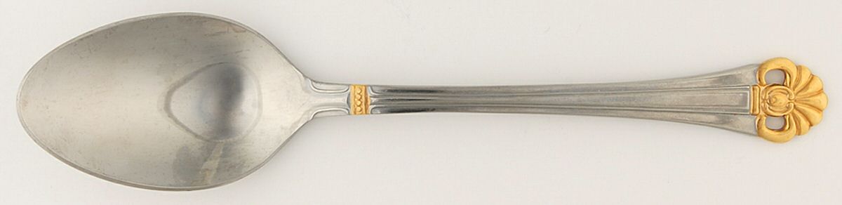 Gothic Gold (Stainless) Tablespoon (Serving Spoon) by Estia-1