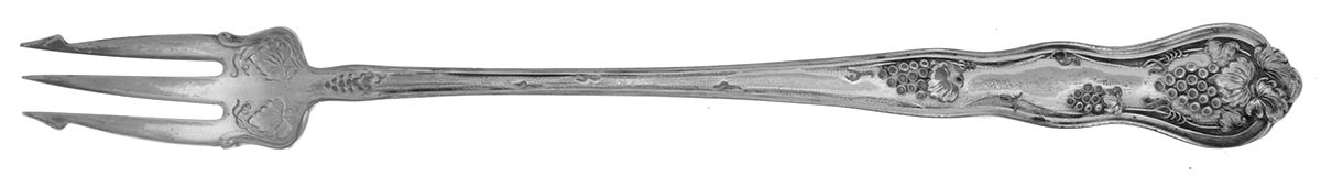 ELG1 (SILVERPLATE) Long Handle Pickle/Olive Fork by Elgin-1
