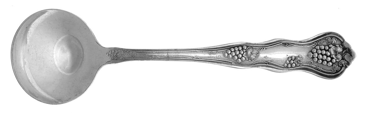 ELG1 (SILVERPLATE) Round Bowl Soup Spoon (Bouillon) by Elgin-1