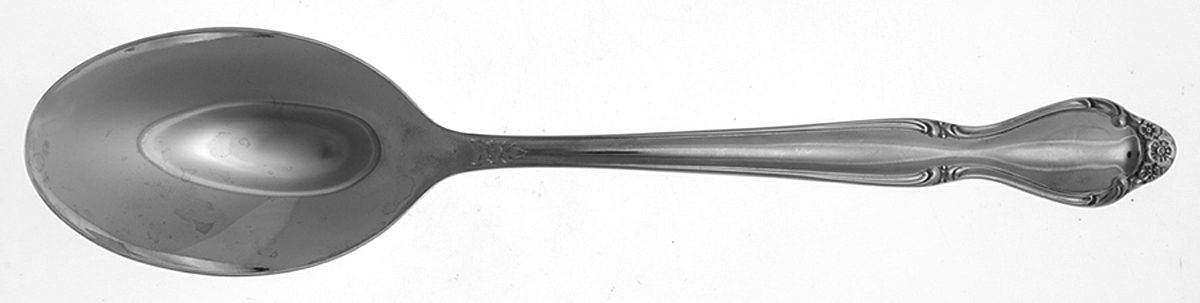 Wedding Rose (Stainless) Tablespoon (Serving Spoon) by Estate-1