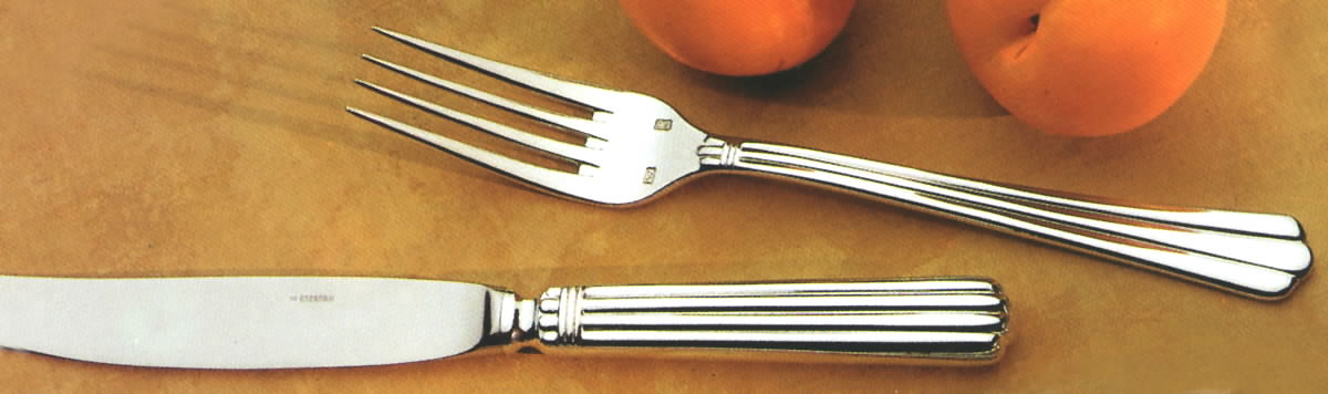Byblos (Silverplate) Fork by Eternum-1