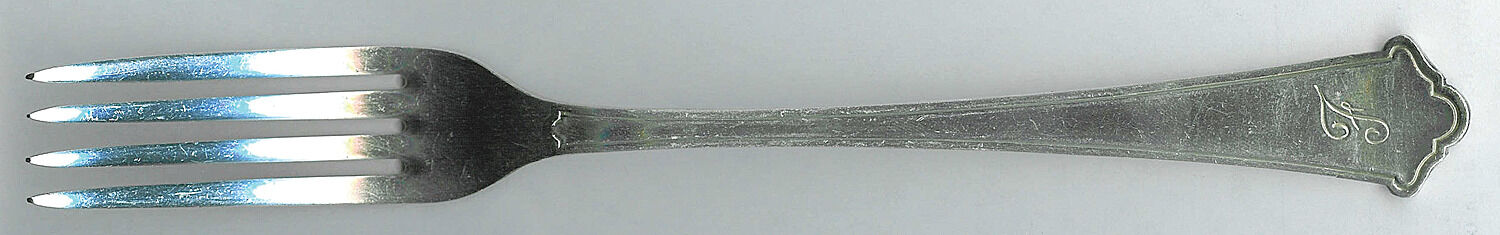 Trefoil (Silverplate) Fork by Elkington-1