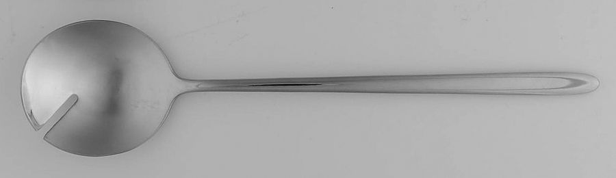 Alaska (Stainless) Solid Salad Serving Spoon by Eternum-1