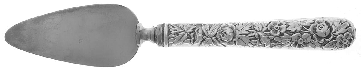 ELM1 (STERLING) Cheese Server with Silverplate Blade by Ellmore-1