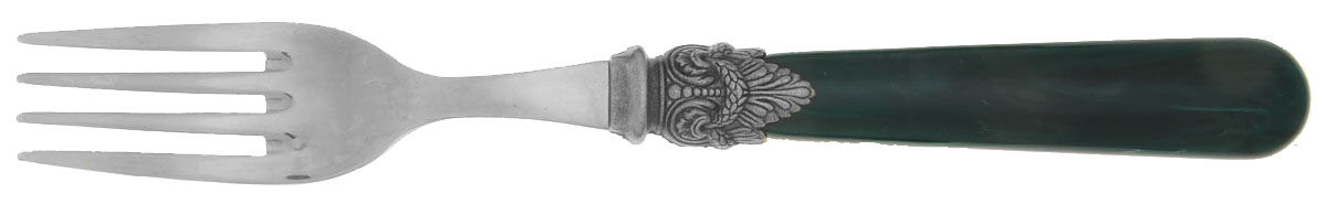 Napoleon-Malachite Green (Stainless) Individual Salad Fork by EME Flatware-1