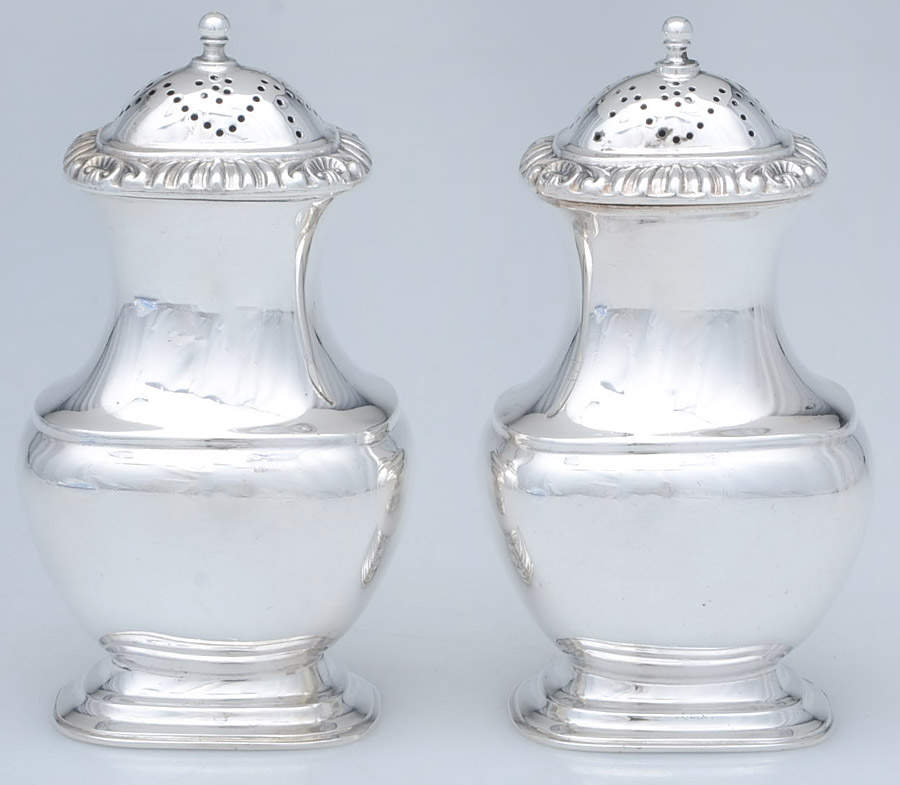 ELB6 (Silverplate, Hollowware) Salt & Pepper Set by Ellis-Barker-1