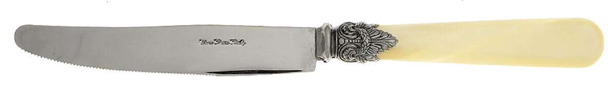 Napoleon-Pearl Ivory (Stainless) New French Hollow Knife by EME Flatware-1