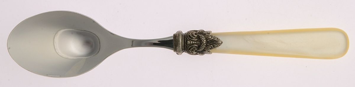 Napoleon-Pearl Ivory (Stainless) Teaspoon by EME Flatware-1