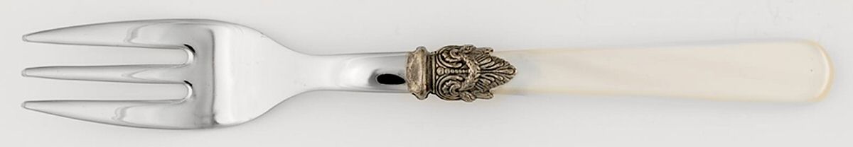 Napoleon-Pearl Ivory (Stainless) Cocktail/Seafood Fork by EME Flatware-1