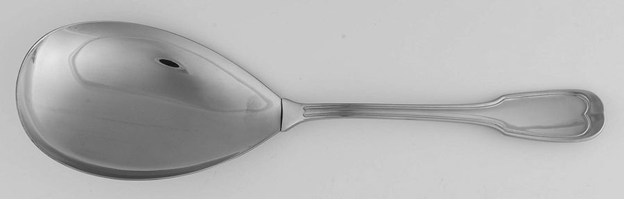 Louvre (Stainless) Pierced Saratoga Chips Server by Eternum-1