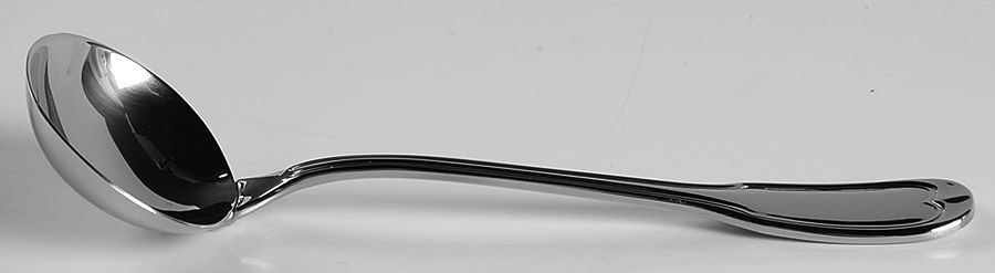 Louvre (Stainless) Solid Gravy Ladle by Eternum-1