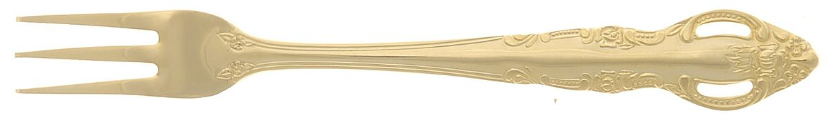 ESI13 (Gold Electroplate) Cocktail/Seafood Fork by Estia-1