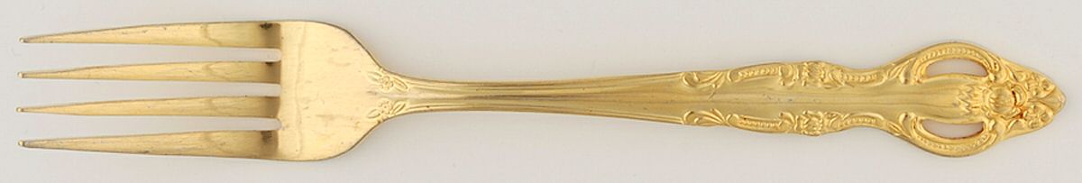 ESI13 (Gold Electroplate) Fork by Estia-1