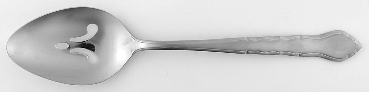 ESI14 (Stainless) Pierced Tablespoon (Serving Spoon) by Estia-1