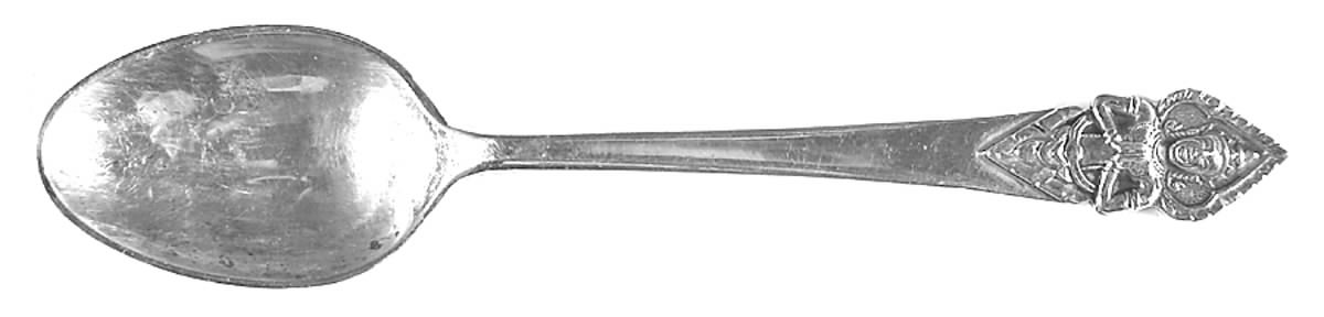 E1S1 (Sterling) Demitasse Spoon by E. Seng Chong Co.-1
