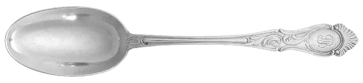 Elk11(Sterling) Dessert/Oval Soup Spoon by Elkington-1