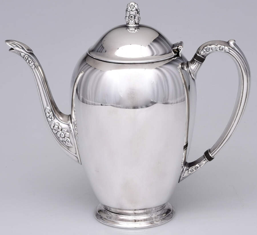 ECS1 (Silverplate, Hollowware) Teapot by Empire Crafts-1
