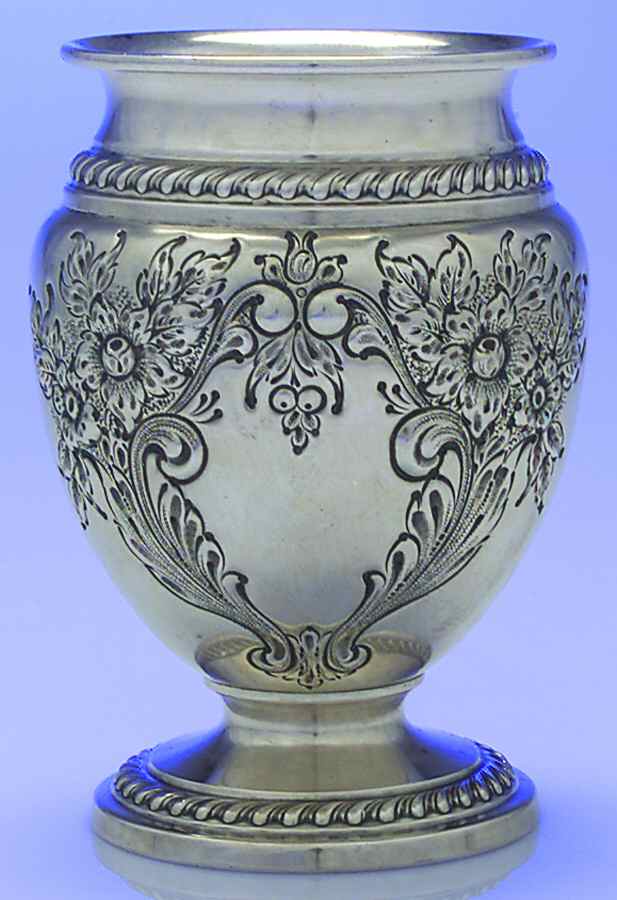 Lily-Floral (Sterling, Hollowware) Waste Bowl by Ellmore-1
