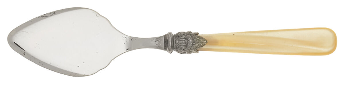 Napoleon-Pearl Honey (Stainless) Cheese Server with Stainless Blade by EME Flatware-1