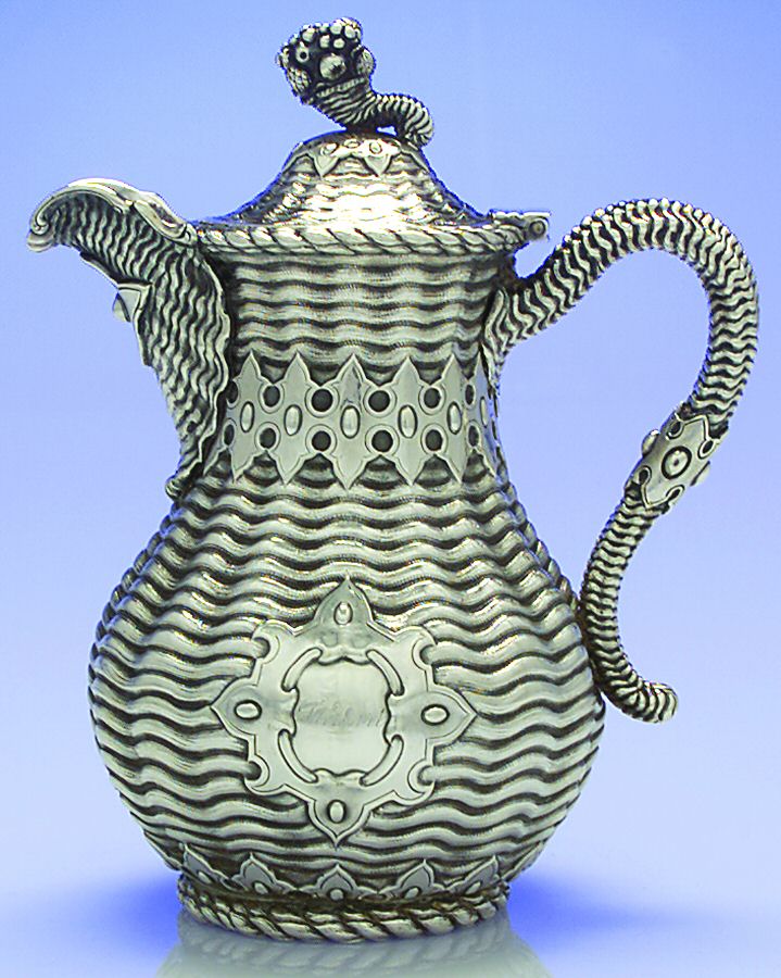 EFS1 (Coin, Hollowware) Creamer & Lid by Eoff & Shepard-1