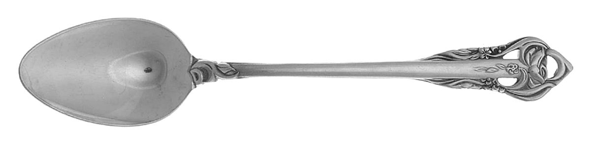 French Rose (Stainless) Teaspoon by Epic Silver-1