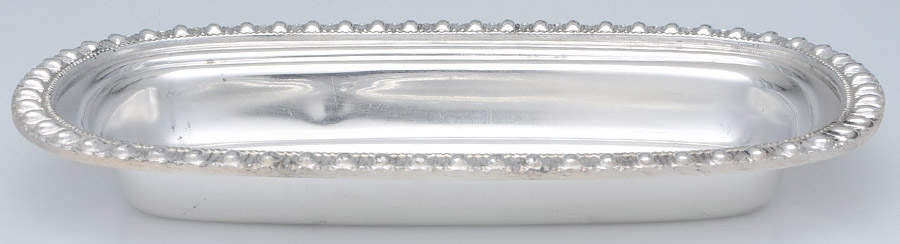 Silverplate Hollowware 1/4 Lb Butter W/No Lid by English Silver Mfg Co.-1