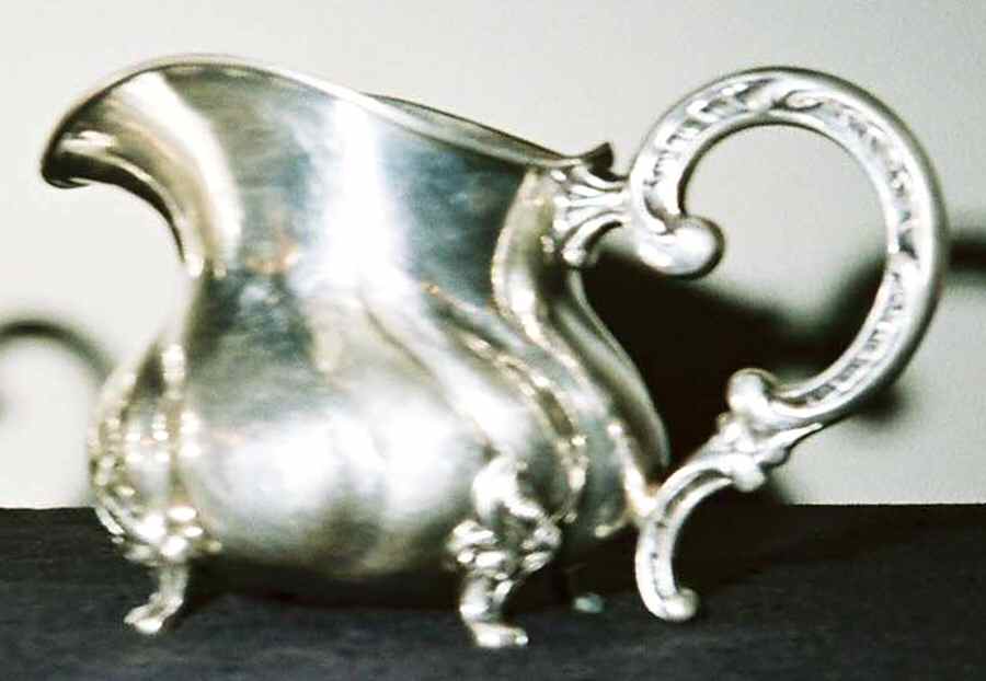 Sterling Hollowware Creamer by Eugen Ferner-1