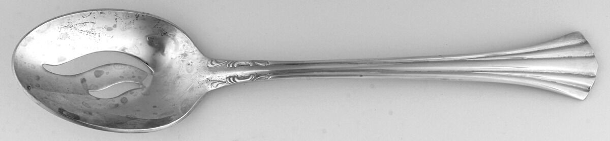 ESI16 (Silverplate) Pierced Tablespoon (Serving Spoon) by Estia-1