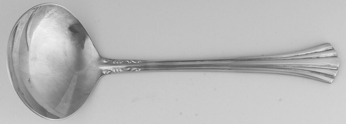 ESI16 (Silverplate) Solid Gravy Ladle by Estia-1