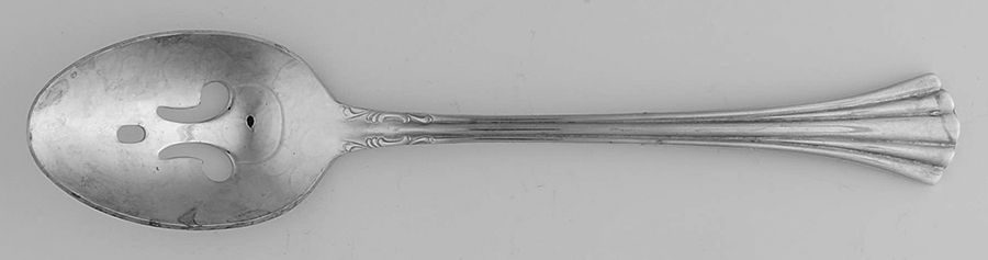 ESI16 (Silverplate) Pierced Tablespoon (Serving Spoon) by Estia-1