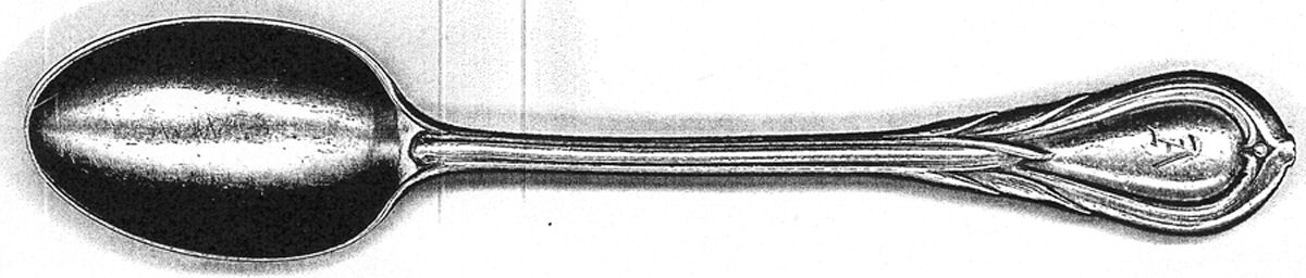 ELK18 (Silverplate) Five O'Clock Teaspoon by Elkington-1