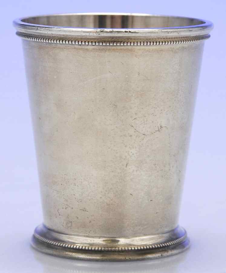 Silverplate Hollowware Mini Mint Julep by EG  Webster-1