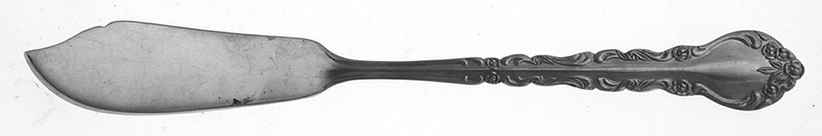 ESI18 (Stainless) Flat Handle Master Butter Knife by Estia-1