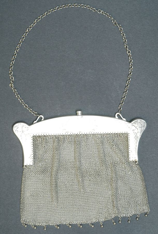 Sterling Hollowware Mesh Purse by Eastwood-Park Co-1
