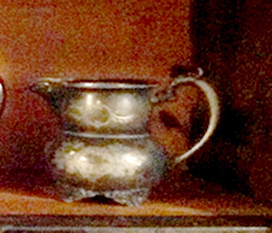 127 (Silverplate, Hollowware) Creamer by EG  Webster-1