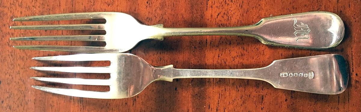 ELK22 (Silverplate) Individual Salad Fork by Elkington-1