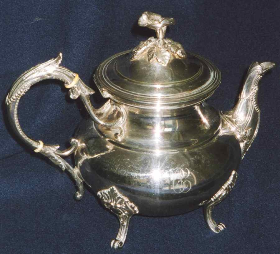 112386 (Sterling, Hollowware) Teapot by Ercuis-1