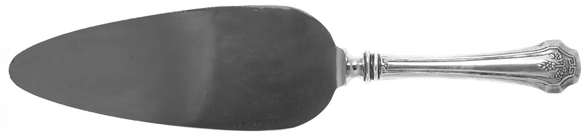 ELM6 (Sterling) Pie Server with Silverplate Blade by Ellmore-1